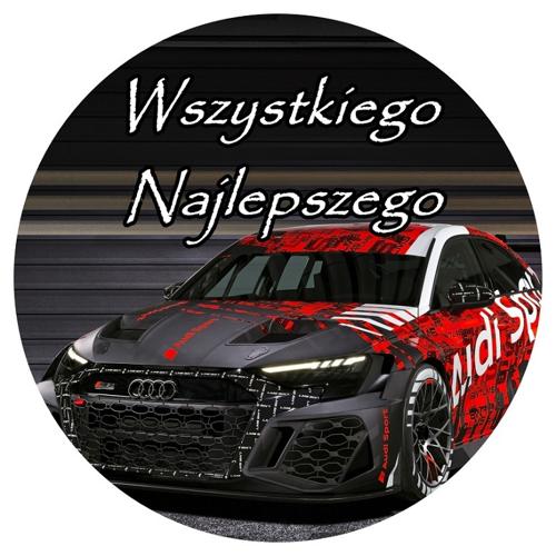 OPŁATEK NA TORT URODZINY AUTO AUDI SAMOCHÓD LOGO 1 OPŁATEK NA TORT URODZINY AUTO AUDI SAMOCHÓD LOGO