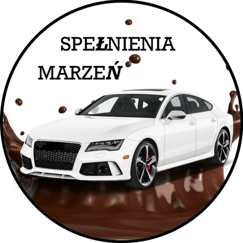 OPŁATEK NA TORT URODZINY 18 30 40 50 AUDI SAMOCHÓD AUTO A6 1 OPŁATEK NA TORT URODZINY 18 30 40 50 AUDI SAMOCHÓD AUTO A6