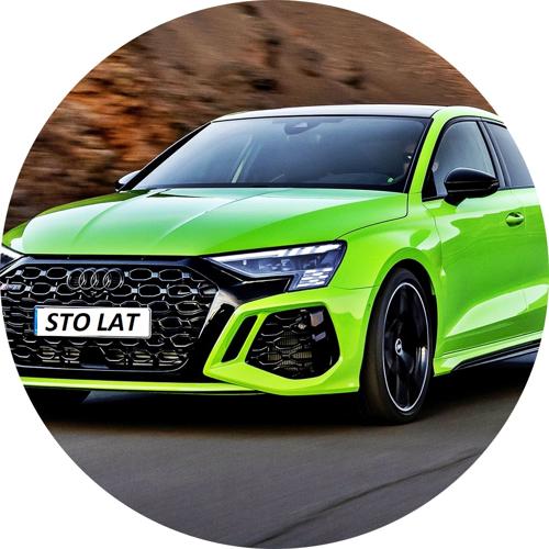 OPŁATEK NA TORT AUDI SAMOCHÓD AUTO LOGO A3 A5 A6