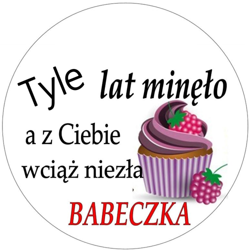 OPŁATEK NA TORT URODZINY BABECZKA WHISKY DRINK 1 OPŁATEK NA TORT URODZINY BABECZKA WHISKY DRINK