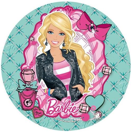 OPŁATEK NA TORT BARBIE POSTAĆ LALKA KSIĘŻNICZKA