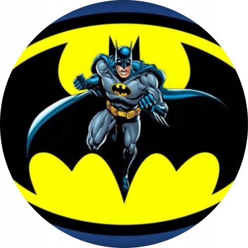 OPLATEK NA TORT BATMAN BOHATER LOGO ZNAK