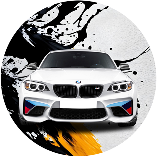 OPŁATEK NA TORT BMW M3 M5  AUTO SAMOCHÓD LOGO
