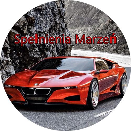 OPŁATEK NA TORT BMW 8 COUPE AUTO SAMOCHÓD LOGO