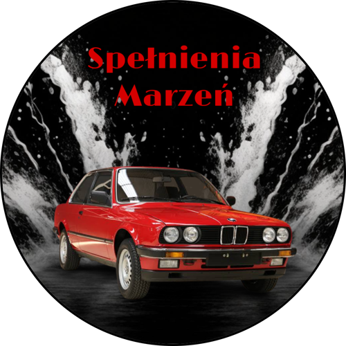OPŁATEK NA TORT URODZINY 18 30 40 50 BMW BAWARKA AUTO SAMOCHÓD 1 OPŁATEK NA TORT URODZINY 18 30 40 50 BMW BAWARKA AUTO SAMOCHÓD