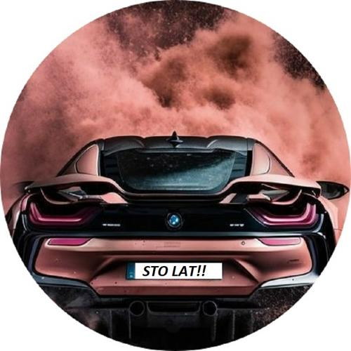 OPŁATEK NA TORT BMW COUPE AUTO SAMOCHÓD BRYKA