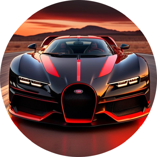 OPŁATEK NA TORT BUGATTI VEYRON AUTO SAMOCHÓD