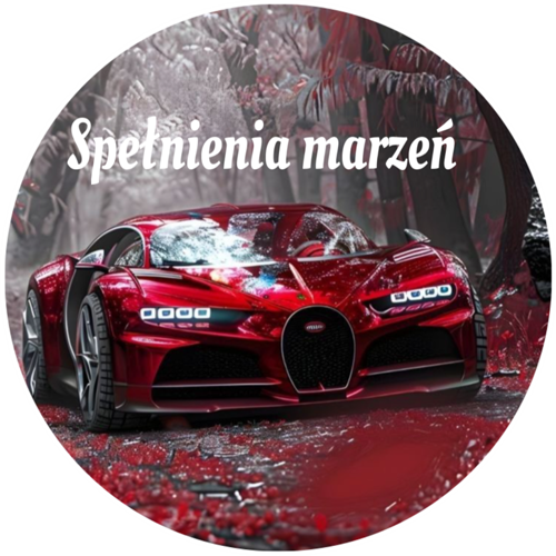 OPŁATEK NA TORT BUGATTI VEYRON AUTO SPORT