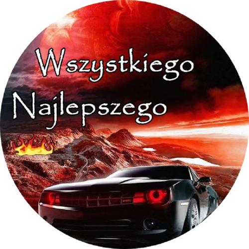OPŁATEK NA TORT CHEVROLET CAMARO AUTO SAMOCHÓD