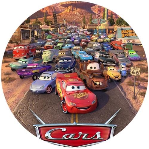 OPŁATEK NA TORT CARS AUTA SAMOCHODY