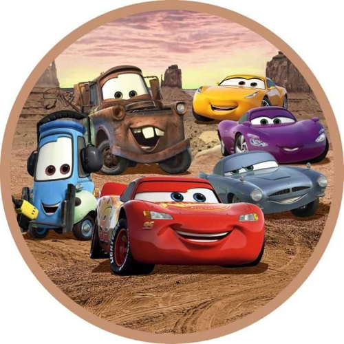 OPŁATEK NA TORT CARS AUTA SAMOCHODY