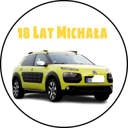OPŁATEK NA TORT CITROEN SAMOCHÓD AUTO C4 CACTUS 1 OPŁATEK NA TORT CITROEN SAMOCHÓD AUTO C4 CACTUS
