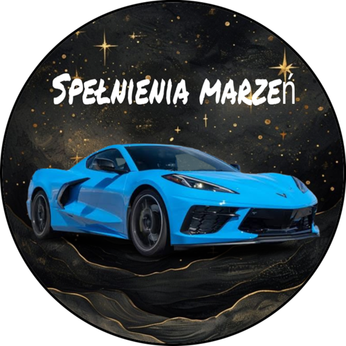 OPŁATEK NA TORT CHEVROLET CORVETTE AUTO SAMOCHÓD 1 OPŁATEK NA TORT CHEVROLET CORVETTE AUTO SAMOCHÓD
