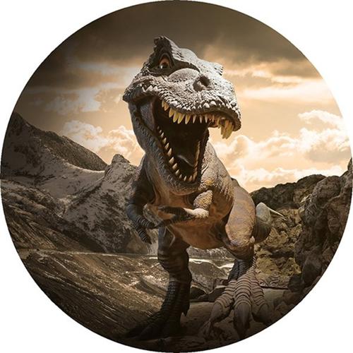 OPŁATEK NA TORT DINOZAUR DINOZAURY T-REX