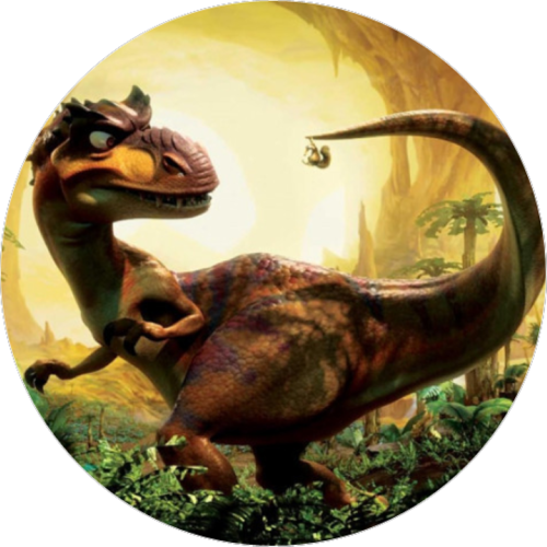 OPŁATEK NA TORT DINOZAUR T-REX