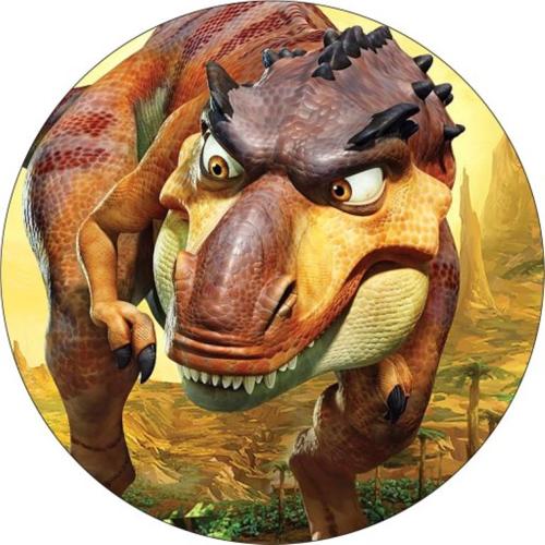 OPŁATEK NA TORT DINOZAUR T-REX DRAPIEŻNIK GAD