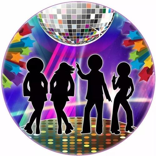 OPŁATEK NA TORT DISCO PARTY POSTACIE KULA