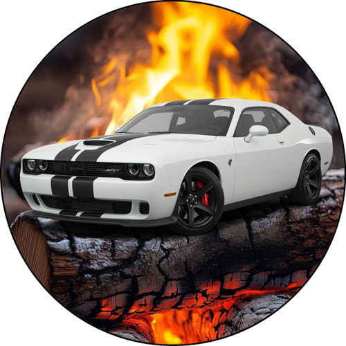 OPŁATEK NA TORT DODGE CHARGER AUTO SAMOCHÓD