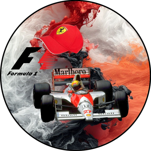 OPŁATEK NA TORT URODZINY FORMUŁA F1 BOLID FERRARI 2 OPŁATEK NA TORT URODZINY FORMUŁA F1 BOLID FERRARI - obrazek 2