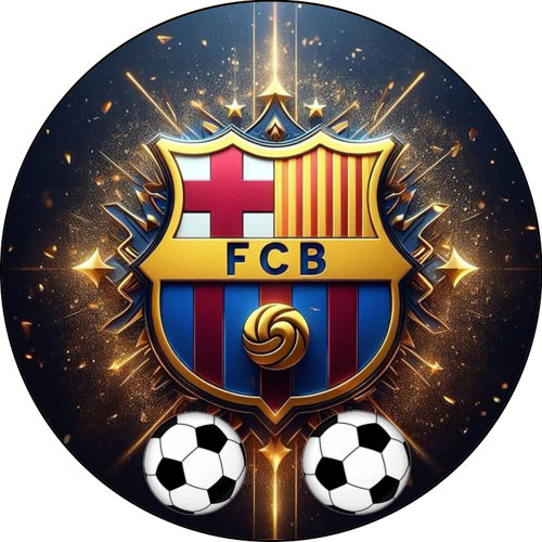 OPŁATEK NA TORT FC BARCELONA KLUB PIŁKA NOŻNA 1 OPŁATEK NA TORT FC BARCELONA KLUB PIŁKA NOŻNA
