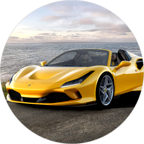 OPŁATEK NA TORT URODZINY FERRARI AUTO SAMOCHÓD