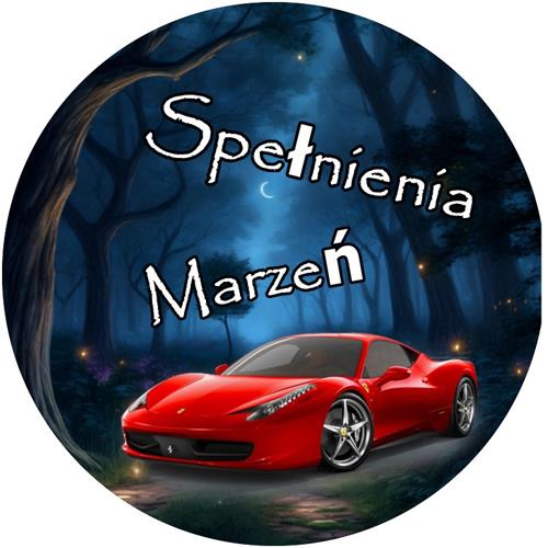 OPŁATEK NA TORT FERRARI SAMOCHÓD FURA 1 OPŁATEK NA TORT FERRARI SAMOCHÓD FURA