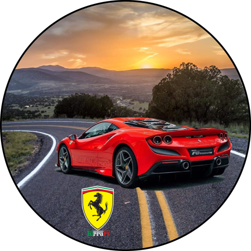 OPŁATEK NA TORT URODZINY FERRARI AUTO BRYKA 1 OPŁATEK NA TORT URODZINY FERRARI AUTO BRYKA