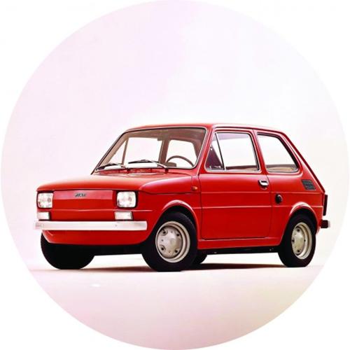 OPŁATEK NA TORT URODZINY FIAT 126P MALUCH FIACIK