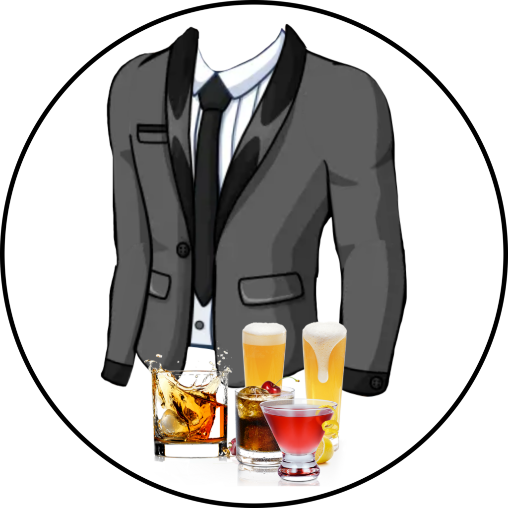 OPŁATEK NA TORT GARNITUR MĘSKI MĘŻCZYZNA DRINK