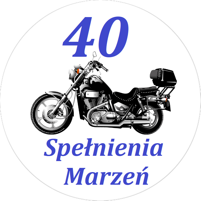 OPŁATEK NA TORT MOTOR HARLEY DAVIDSON YAMAHA