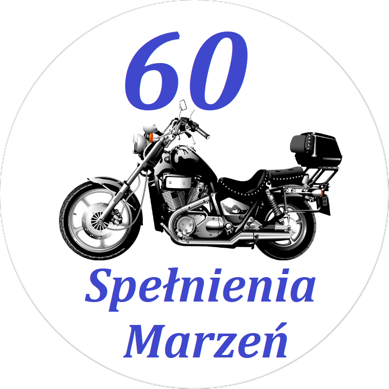 OPŁATEK NA TORT MOTOR HARLEY DAVIDSON YAMAHA