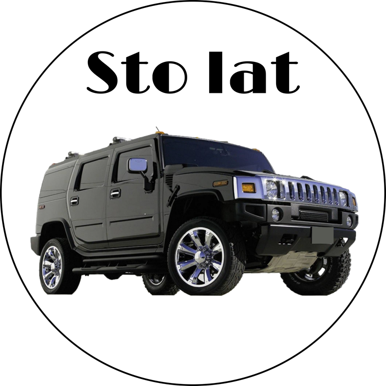 OPŁATEK NA TORT JEEP HUMMER SAMOCHÓD AUTO