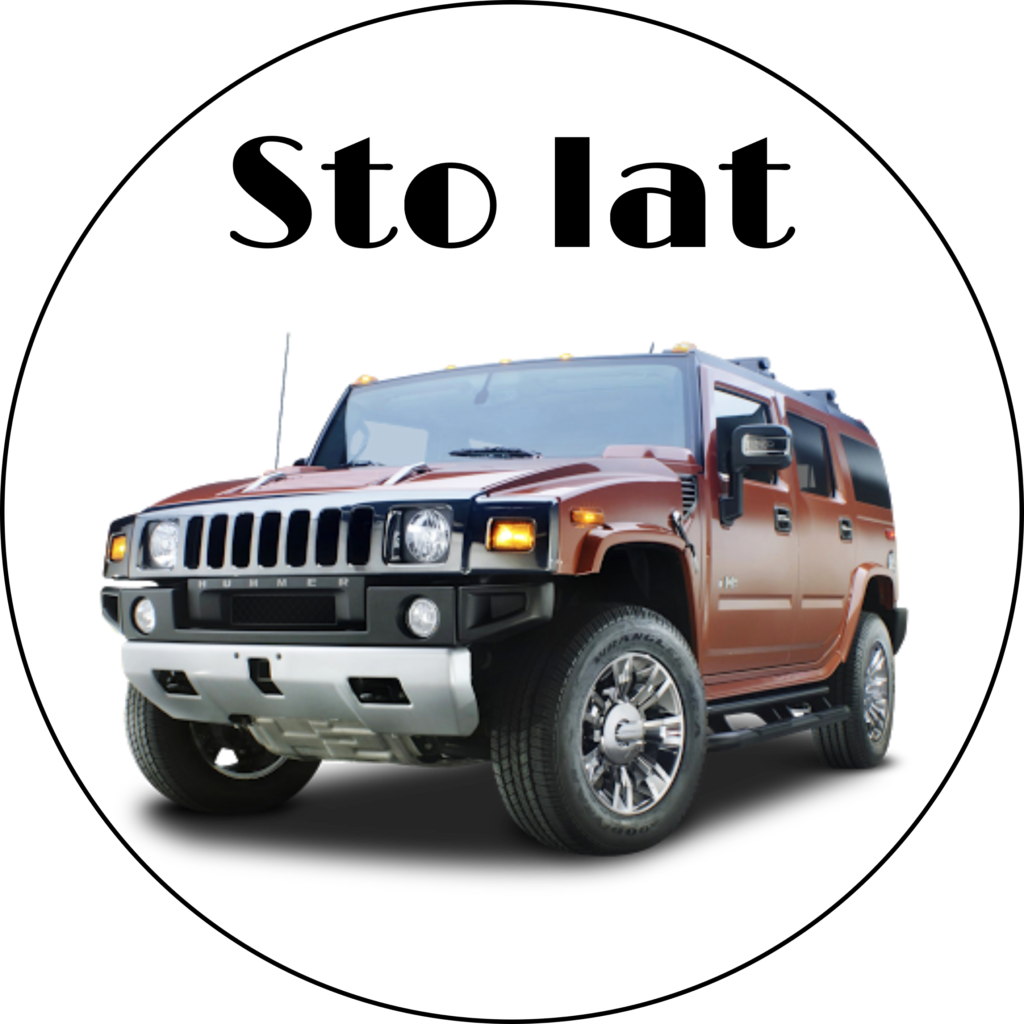 OPŁATEK NA TORT JEEP HUMMER SAMOCHÓD