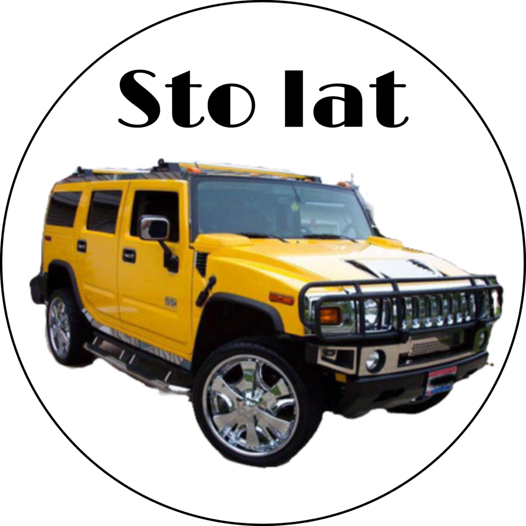 OPŁATEK NA TORT JEEP HUMMER SAMOCHÓD AUTO BRYKA