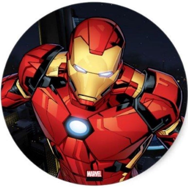 OPŁATEK NA TORT IRON MAN BOHATER  AVENGERS