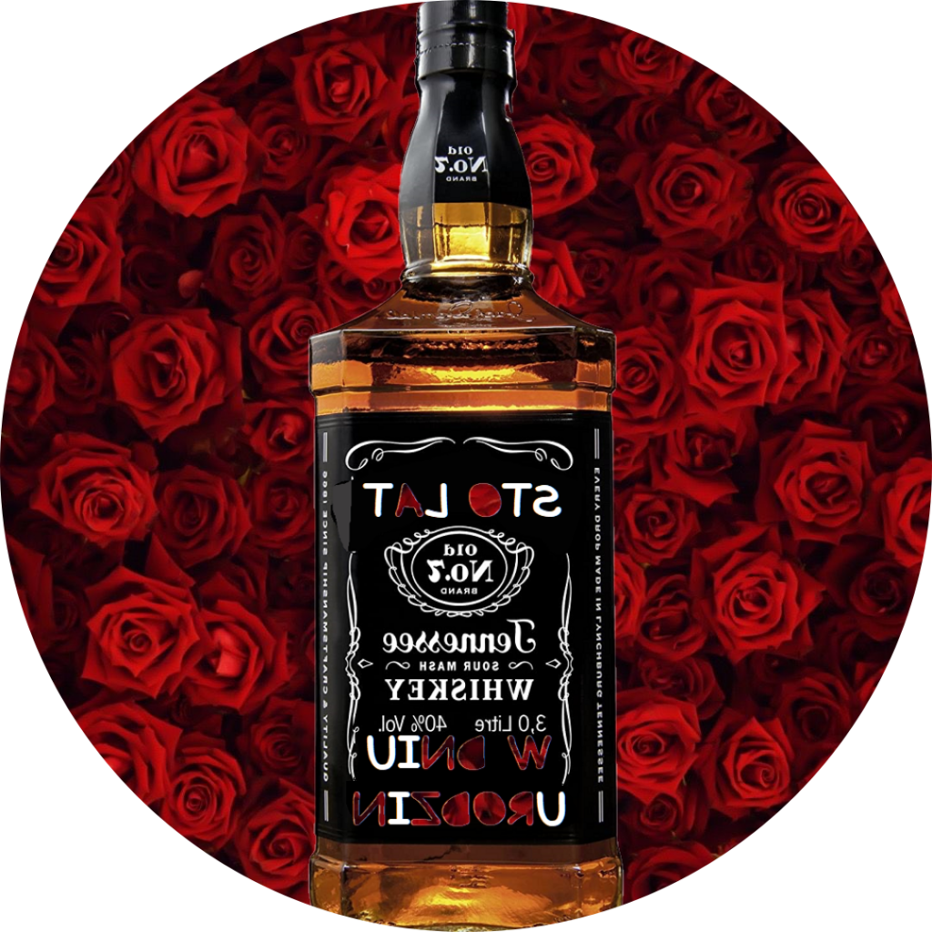 OPŁATEK NA TORT URODZINY 18 30 40 50 WHISKY JACK DANIELS