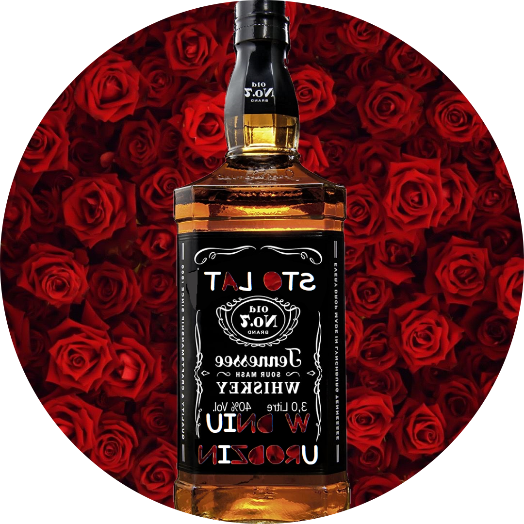 OPŁATEK NA TORT URODZINY 18 30 40 50 WHISKY JACK DANIELS 1 OPŁATEK NA TORT URODZINY 18 30 40 50 WHISKY JACK DANIELS