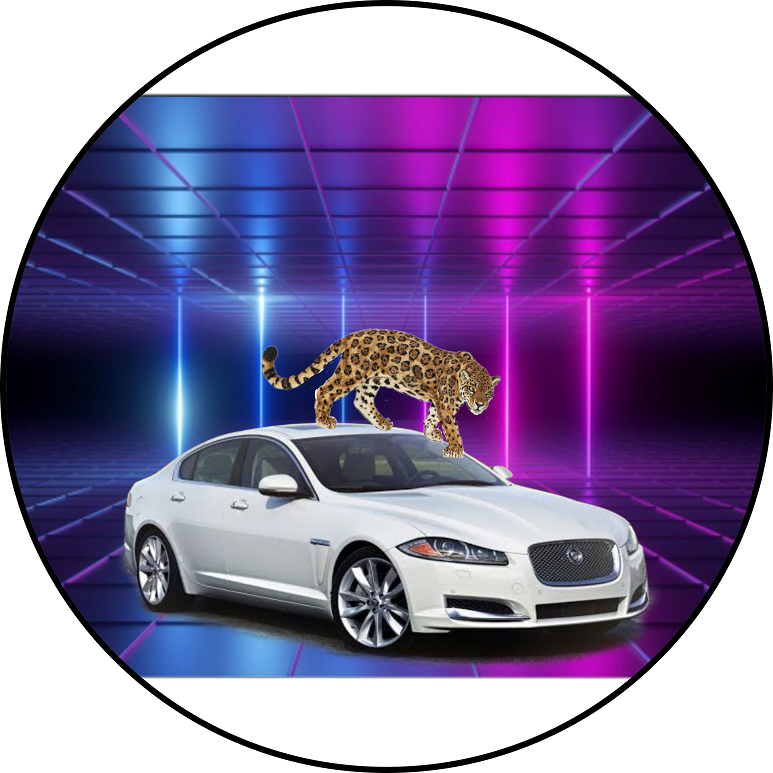 OPŁATEK NA TORT URODZINY 18 30 40 50 JAGUAR SAMOCHÓD
