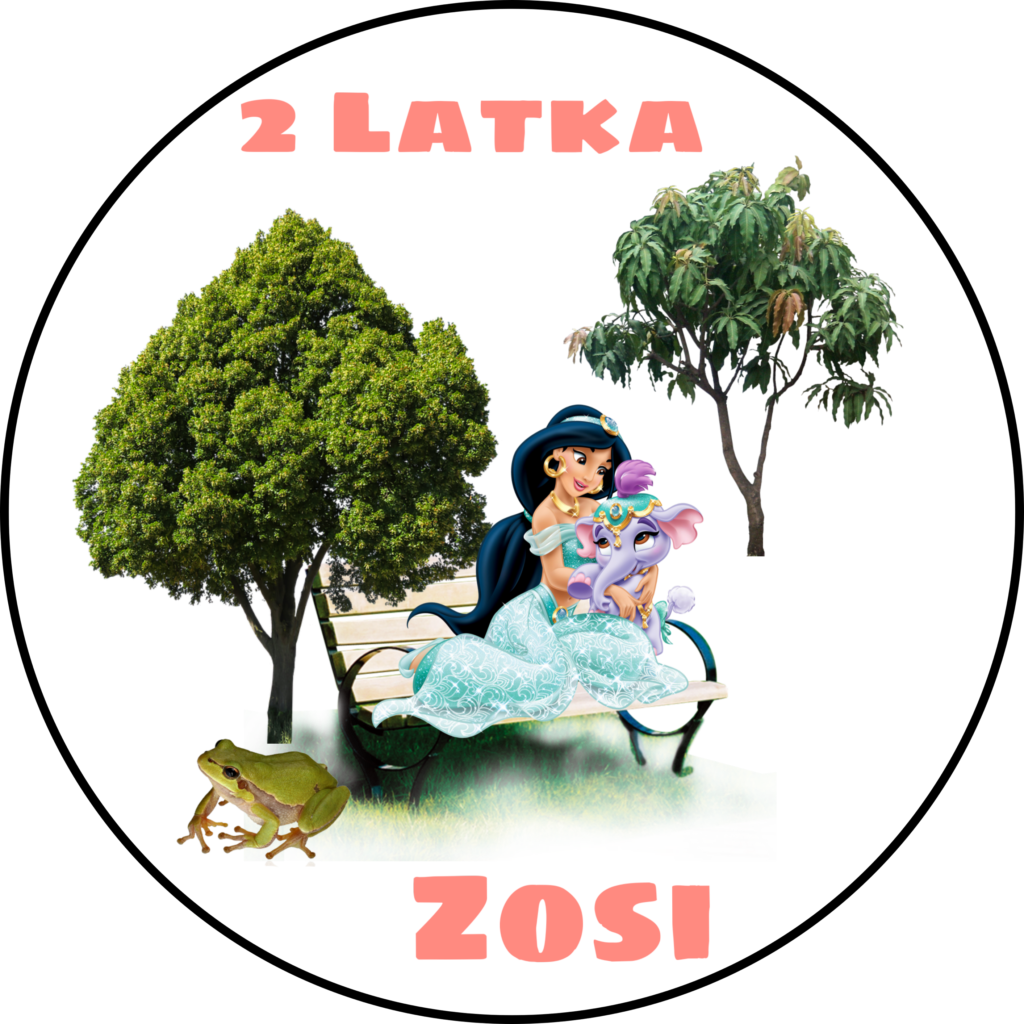 OPŁATEK NA TORT KSIĘŻNICZKA JASMINE