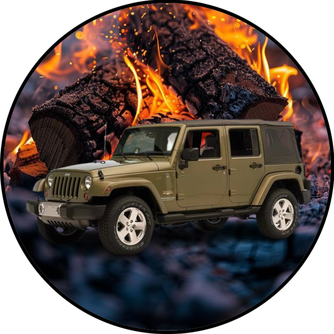 OPŁATEK NA TORT JEEP WRANGLER AUTO SAMOCHÓD 1 OPŁATEK NA TORT JEEP WRANGLER AUTO SAMOCHÓD