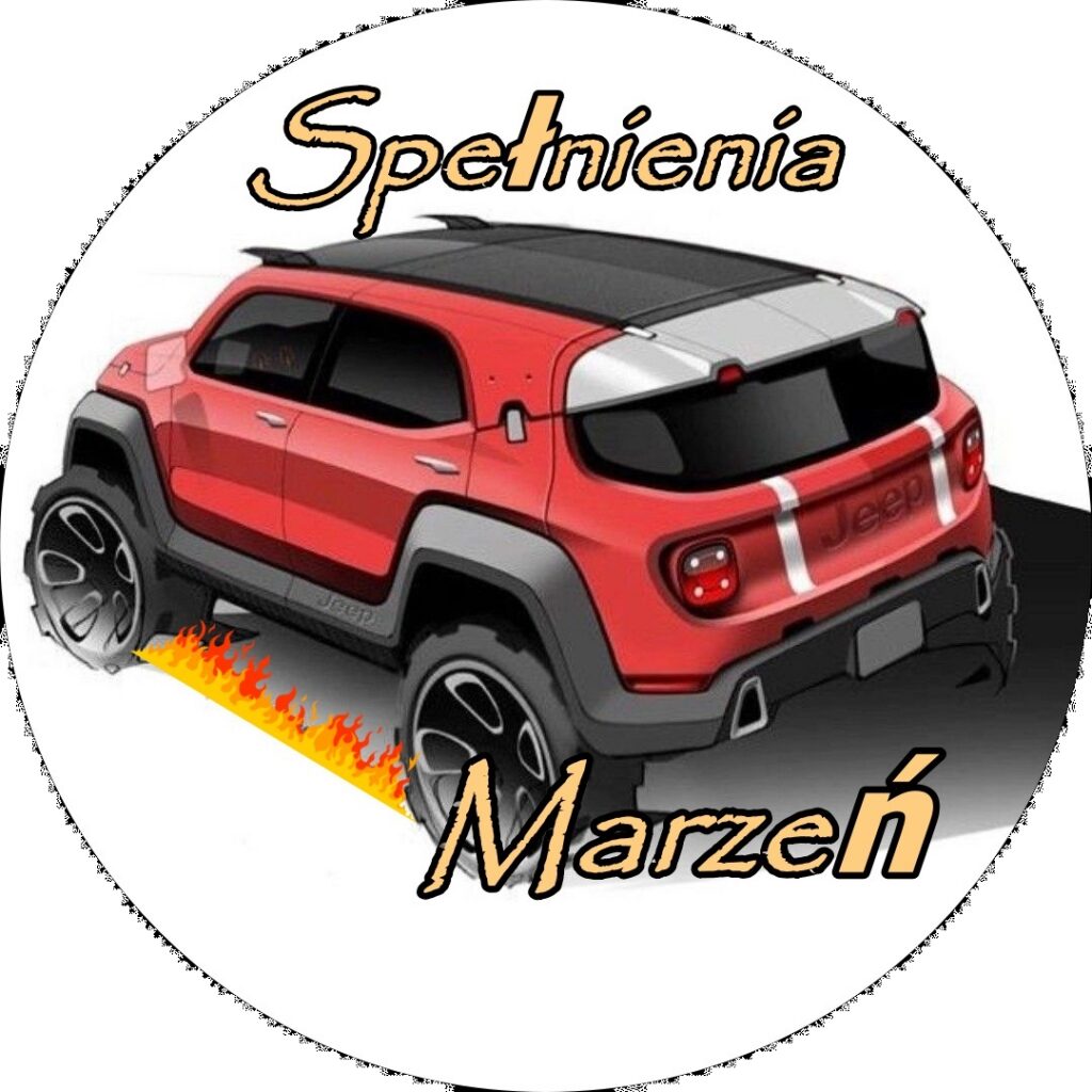 OPŁATEK NA TORT JEEP AUTO SAMOCHÓD