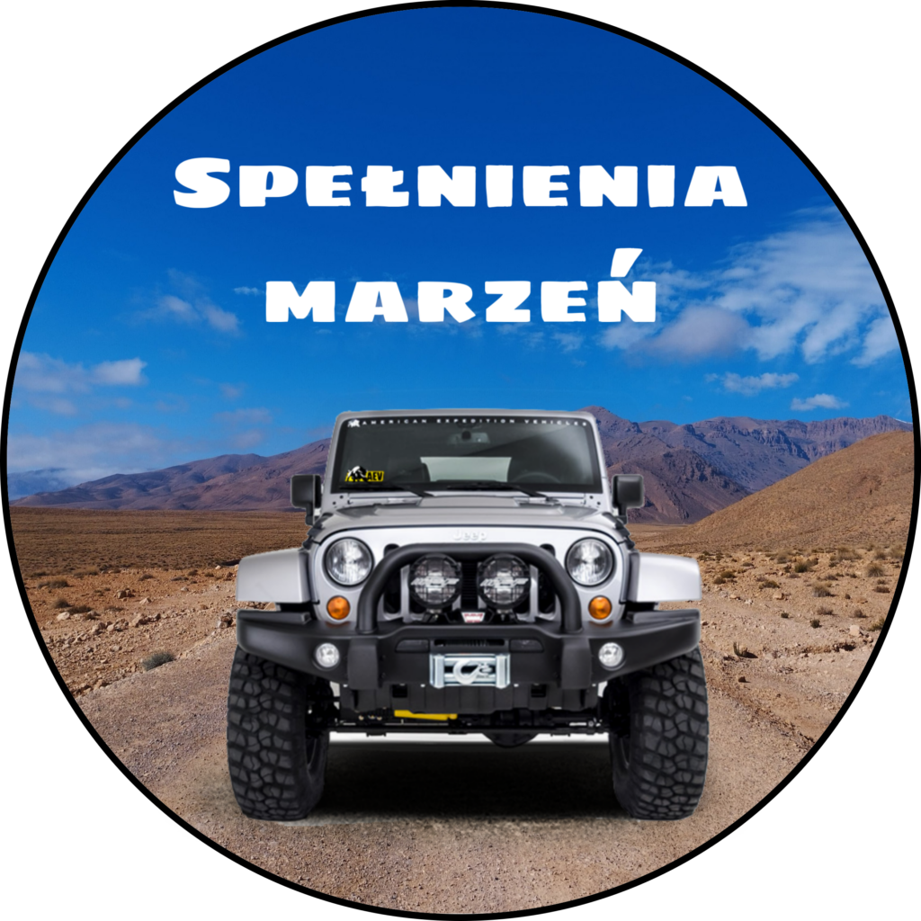 OPŁATEK NA TORT URODZINY JEEP SAMOCHÓD TERENÓWKA