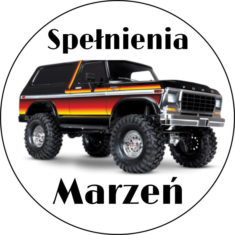 OPŁATEK NA TORT URODZINY JEEP TERENÓWKA BRONCO