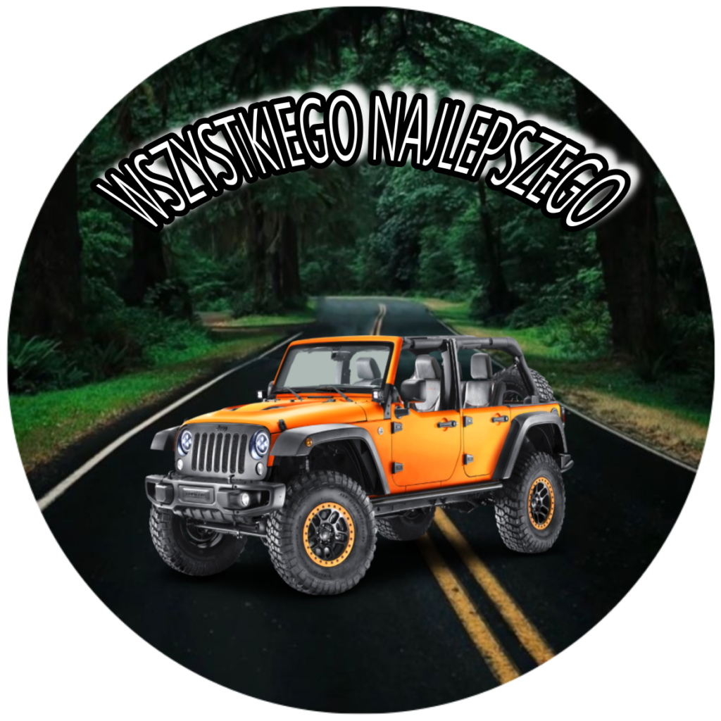 OPŁATEK NA TORT JEEP WRANGLER AUTO
