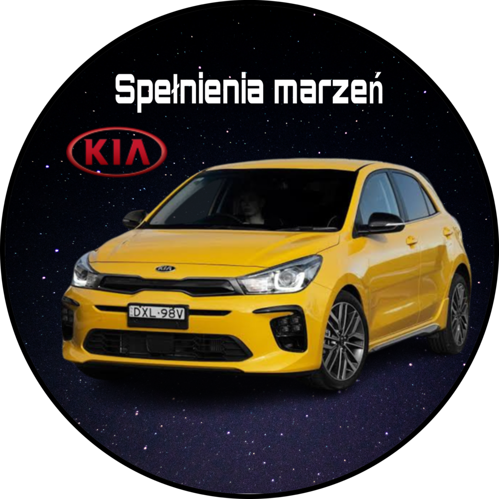 OPŁATEK NA TORT URODZINY KIA AUTO
