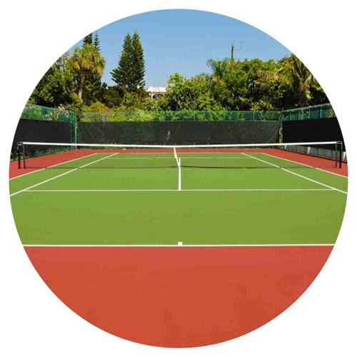OPŁATEK NA TORT TENIS ZIEMNY KORT 2 OPŁATEK NA TORT TENIS ZIEMNY KORT - obrazek 2