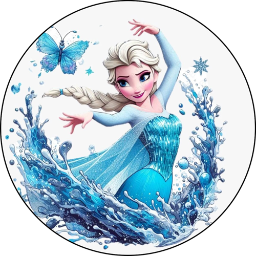 OPŁATEK NA TORT FROZEN ELSA