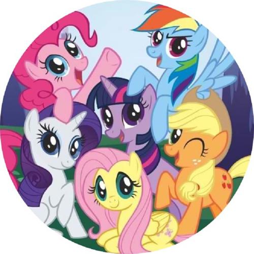 OPŁATEK NA TORT KUCYK KUCYKI PONY