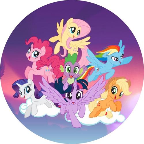 OPŁATEK NA TORT MY LITTLE PONY