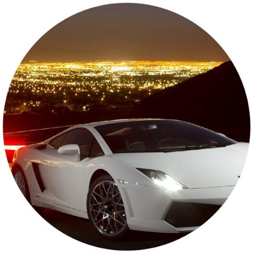 OPŁATEK NA TORT URODZINY LAMBORGHINI AUTO SAMOCHÓD